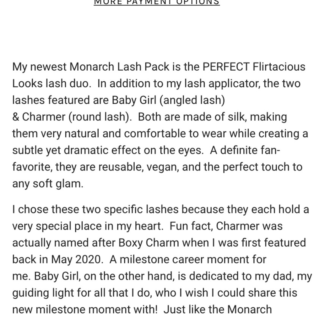 Monarch Lash Pack - Picture 4 of 4